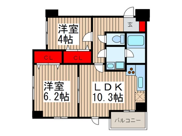 ＩＳＭ大宮の物件間取画像